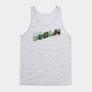 Greetings from Dublin in Ireland vintage style retro souvenir Tank Top